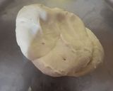 A picture of step 1 of Alu samosa.