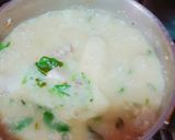 Foto del paso 5 de la receta: Sopa de morón con espinacas y pollo