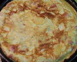 Foto del paso 7 de la receta: Tortilla de patatas, salchichas y puerro con thermomix