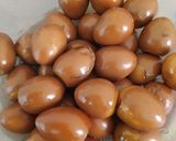 Foto langkah ke 5 dari resep Telur Puyuh Coklat / telur puyuh angkringan.