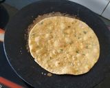 A picture of step 4 of Methi thepla.
