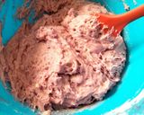Foto langkah ke 8 dari resep Bolu Kukus Ubi Ungu.
