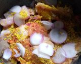 A picture of step 8 of Egusi soup.