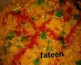 A picture of step 8 of Pineapple fried rice.