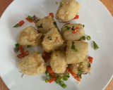 Foto langkah ke 5 dari resep Tahu Cabe Garam Super Kriuk.