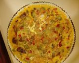 Foto del paso 7 de la receta: Tarta de zapallitos, zanahoria y berenjena con masa casera