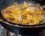 A picture of step 5 of Fish Curry.