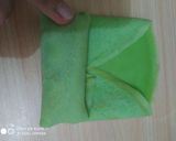 Foto langkah ke 6 dari resep Dadar Gulung Isi Pisang Cokelat.