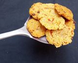 A picture of step 3 of Garri fritters.