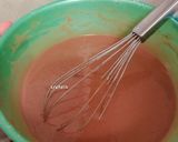 Foto langkah ke 4 dari resep Kue Cubit Laba-laba/Sarang Laba-laba Cokelat.