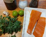 Foto del paso 1 de la receta: Salmon marinado con limón y ajo