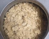 A picture of step 1 of Leftover vegetable Chapati Poha.