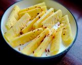 Gambar langkah 3 resipi Nanas Garam Cili.
