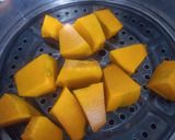 Foto langkah ke 1 dari resep Roti Sobek Labu Kuning.