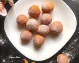 Foto langkah ke 6 dari resep Bola ubi coklat super lumer.