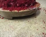 A picture of step 21 of Eggless Red Velvet Cake (without oven).