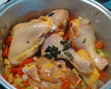 Foto del paso 4 de la receta: Pollo a la cacerola. ॐ