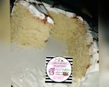 A picture of step 6 of Creamy white cake.