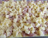 Foto del paso 4 de la receta: Arroz al horno con crema, jamón y queso
