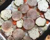 Foto del paso 3 de la receta: Merluza al papillote con batata 🐟