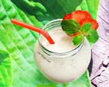 A picture of step 3 of Strawberry Banana Smoothie🍓🍌.