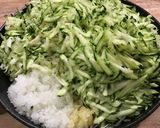Cukkinis kenyérkence recept fázis 1 fotója