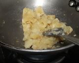 A picture of step 3 of Aloo ka halwa (vrat ki recipe).