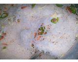 A picture of step 5 of Singapore rice.