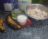 Foto del paso 1 de la receta: Torta vegana con 🍌