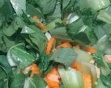 Foto langkah ke 4 dari resep Tumis pakcoy plusss.