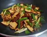 豆干炒肉絲的食譜步驟4照片