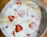 รูปขั้นตอนการทำที่ 3 ของ วุ้นกะทิผลไม้สด
