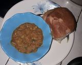 A picture of step 4 of Pav bhaji.