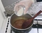 صورة لخطوة 6 من وصفة كيك بالكراميل والكوكاو وبذوق القرفة رهييييبة