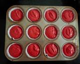 A picture of step 3 of Red Velvet Cupcakes.
