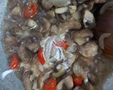 Foto langkah ke 5 dari resep Pokcoy Siram Jamur.