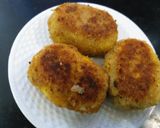 A picture of step 3 of Corn cheese chicken cutlets.