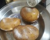 A picture of step 1 of Potato jacket.