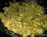 A picture of step 6 of Lauki sabzi.