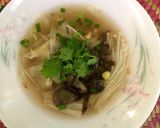 รูปขั้นตอนการทำที่ 4 ของ เกี๊ยวน้ำเห็ดและผัก(เจ & วีแกน) Vegan,No animals,No egg, No milk, No honey