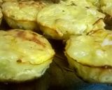 Foto del paso 4 de la receta: Mini tortillas de papa en molde de muffins o pirotines