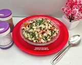 A picture of step 4 of Cowpea / Black-Eyed Beans Zero Oil Cold Chaat Salad.