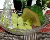 A picture of step 4 of Papaya paste.