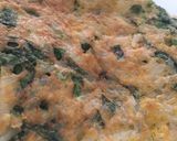 Foto del paso 3 de la receta: Tortilla de arroz, espinacas y huevo