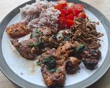 Foto langkah ke 4 dari resep Paha / Dada Ayam Ketumbar Goreng Teflon, cepat & mudah.