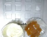 A picture of step 1 of Homemade white chocolates.
