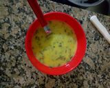 Foto del paso 1 de la receta: Tortilla de Huevo con Queso Blanco, Rúcula, Lentejas y Zanahorias