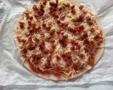 Foto del paso 7 de la receta: Pizza de Pasta Brisa con chorizo y queso