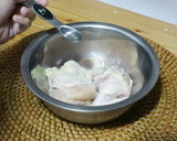 Foto langkah ke 1 dari resep Bubur Ayam Hong Kong Rice Cooker.