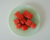 A picture of step 1 of Watermelon Salad RecipeㅣA Perfect Summer Appetizer 🍉.